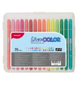 Popisovače Monami Live Color 30 barev