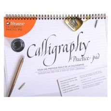Brause Calligraphy Practice Pad A4 - 50 Sheets