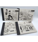 Sketchbook se šedou kartonovou obálkou 19,7 x 14,5 cm