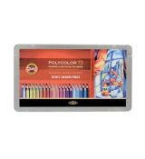 Pastelky Koh-i-noor Polycolor 72 ks v plechu