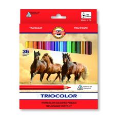 Pastelky Koh-i-noor Triocolor 36 ks