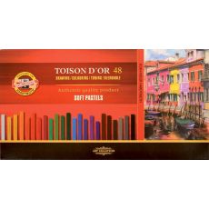 Pastely Koh-i-noor TOISON D'OR Soft Pastels 48