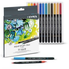 Akvarelové fixy Lyra Aqua Brush Duo