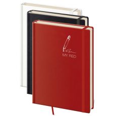 Zápisník My Red/Black/White M tečkovaný