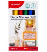 Monami Deco Marker 463 - popisovač na vodní bázi - sady