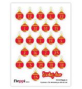 Samolepky - Dny do Vánoc