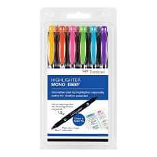 Tombow MONO EDGE - sada oboustranných zvýrazňovačů