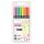 Tombow Fudenosuke Brush Pen - sada neon - tvrdost 1 HARD