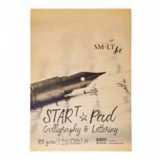 Skicák SMLT Art Start Pad Calligraphy & Lettering, gramáž 90 gsm, lepený