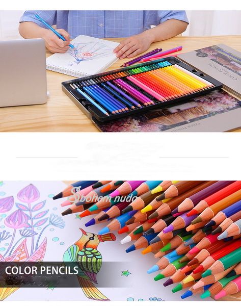 Pastelky DELI Pencils 72 barev - Umělecké pastelky - SbohemNudo.cz