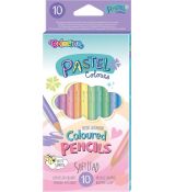 Pastelky Colorino Pastel colours - kulaté 10 barev
