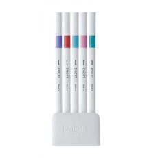 Uni EMOTT color liner fine 0,4 mm, sada CANDY č. 5, 5 ks