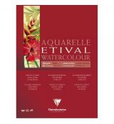 Clairefontaine Aquarelle Etival Watercolour - akvarelový papír o gramáži 200 gsm, 10 listů