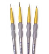 Sada štětců Royal & Langnickel Crafter's Choice Brown Taklon Value Pack