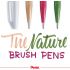Pentel Brush Sign Pen "Touch" sady po 4 ks