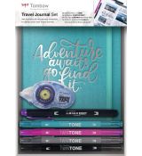 Tombow Travel Journal Set - sada pro výrobu cestovního deníku