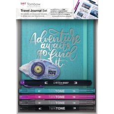 Tombow Travel Journal Set - sada pro výrobu cestovního deníku