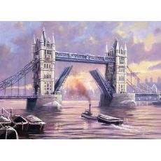 Malování podle čísel od Royal & Langnickel - London Tower Bridge