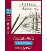 Fabriano Accademia Sketching Spiral Block A4, 120 gsm, 50 listů