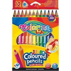 Pastelky Colorino trojhranné Jumbo 12 ks