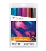 Umělecký a grafický fix Tombow ABT Dual Brush Pen sada Galaxy