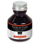 Kaligrafický inkoust Herbin Encre de Chine 50 ml černý