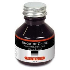 Kaligrafický inkoust Herbin Encre de Chine 50 ml černý