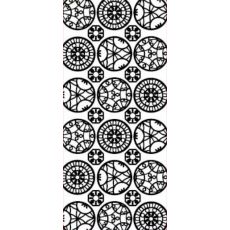 Samolepky Mandalové ornamenty - kontury