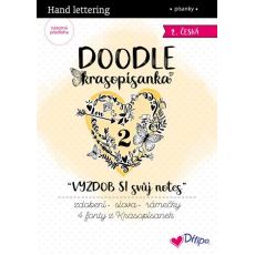 Doodle krasopísanka Ditipo - Vyzdob si svůj notes 2