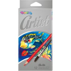 Akvarelové pastelky Colorino Artist 12ks v papírové krabičce