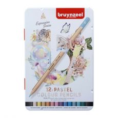 Pastelky Bruynzeel Expression Series Pastel 12 barev