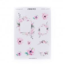 Samolepky MINIMEE journal - Různé květiny