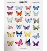 Samolepky MINIMEE journal - Motýli