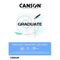 Skicák Canson Graduate Calque 40 listů, 70 gsm