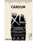 Skicák Canson XL Sand Grain Dry Mixed Media A4 (160g/m2, 40 archů)