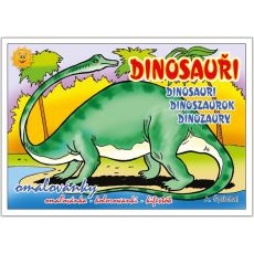 Omalovánky Dinosauři