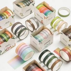 Washi pásky - Raul color boxed tape
