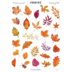 Samolepky MINIMEE journal - Barevný podzim