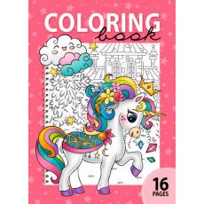 Omalovánky pro děti - Unicorn (Jednorožec)