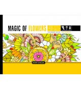 Omalovánky Magic of flowers (20x12,6 cm)