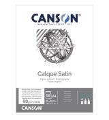 Skicák Canson Calque Satin A4, 50 pauzovacích listů o gramáži 90g
