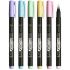 Tombow Fudenosuke Brush Pen - sada pastel - tvrdost 2 SOFT