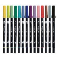 Umělecký a grafický fix Tombow ABT Dual Brush Pen - kusovky