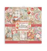 Stamperia Casa Granada - sada papírů pro Scrapbooking 20x20 cm