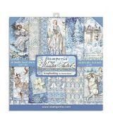 Stamperia Winter Tales - sada papírů pro Scrapbooking 20x20 cm