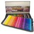 Pastelky DELI - color nebo watercolor  + rolovací pastelkovník