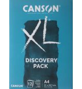 Canson XL  Discovery Pack A4  - 3 druhy papírů