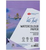 Skicák White Nights Watercolour Paper, 10 listů, 260 g/m2, 70% bavlna
