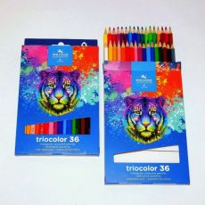 Pastelky Koh-i-noor Triocolor Tygr 36 ks