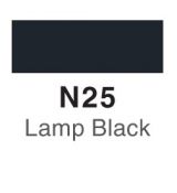 Umělecký a grafický fix Tombow ABT Dual Brush Pen - kusovky N25 Lamp Black